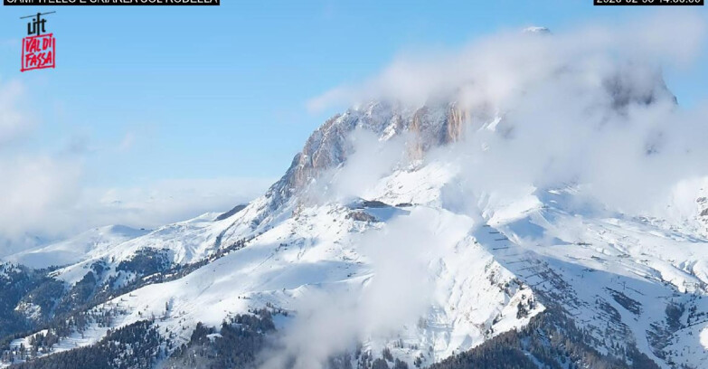 Webcam Canazei-Belvedere  - Campitello - Col Rodella