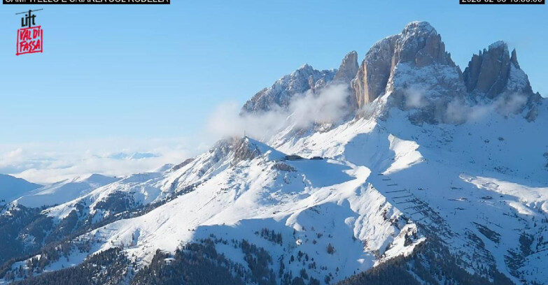 Webcam Canazei-Belvedere - Campitello - Col Rodella