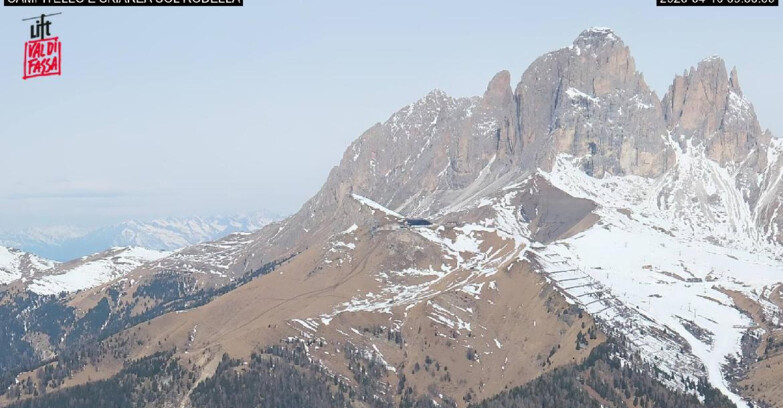 Webcam Canazei-Belvedere  - Campitello - Col Rodella