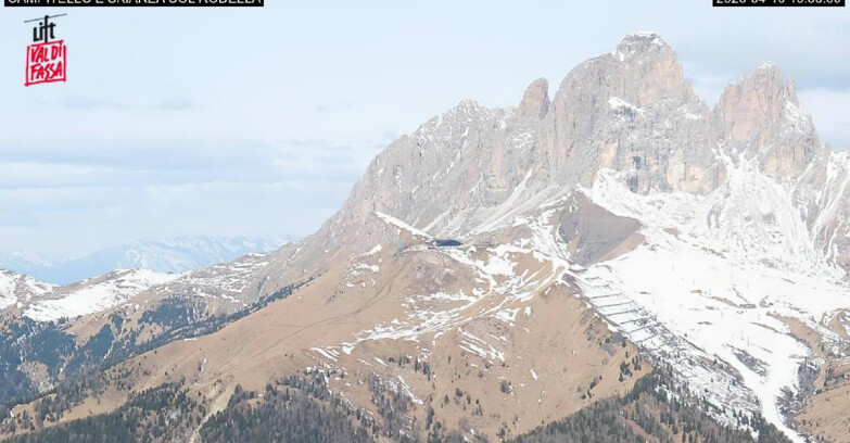 Webcam Canazei-Belvedere  - Campitello - Col Rodella