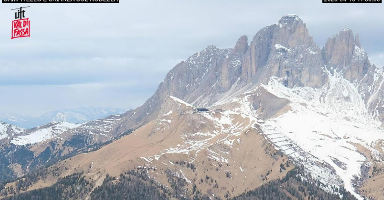 Webcam Canazei-Belvedere  - Campitello - Col Rodella
