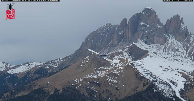 Webcam Canazei-Belvedere  - Campitello - Col Rodella