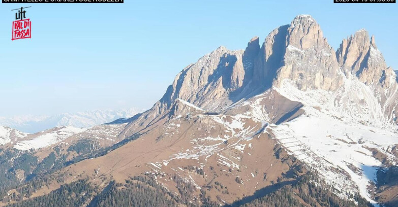 Webcam Canazei-Belvedere  - Campitello - Col Rodella