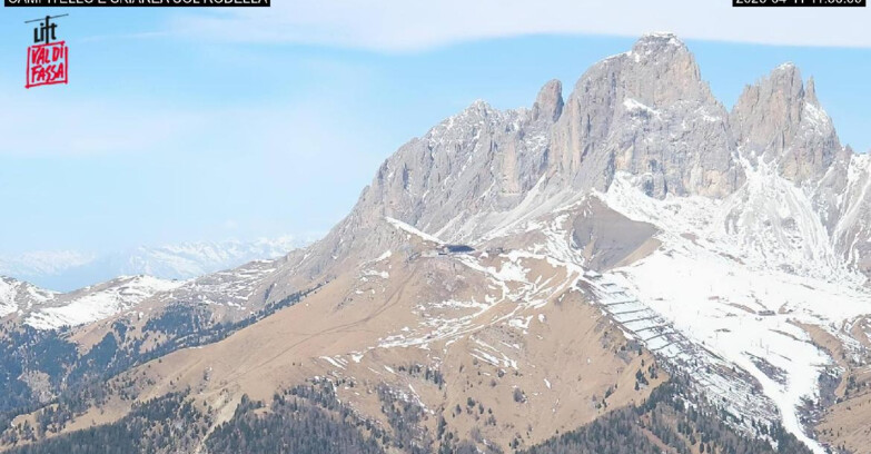 Webcam Canazei-Belvedere - Campitello - Col Rodella