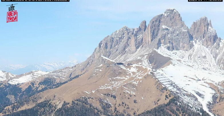 Webcam Canazei-Belvedere - Campitello - Col Rodella