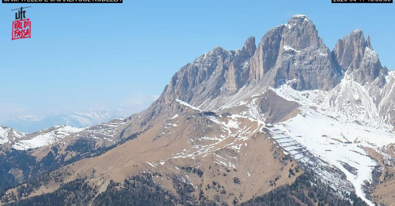 Webcam Canazei-Belvedere - Campitello - Col Rodella