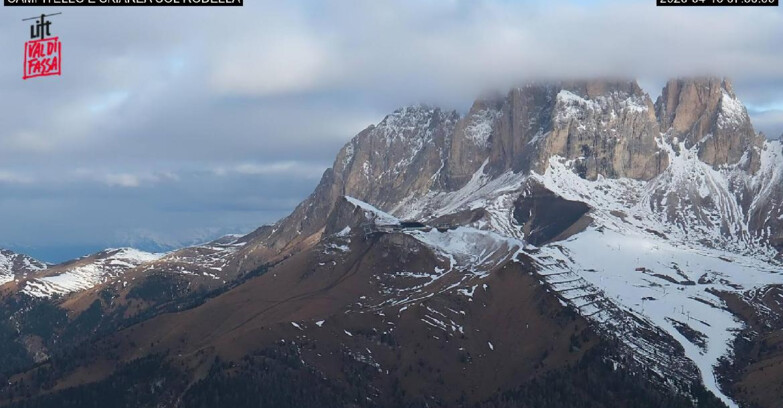 Webcam Canazei-Belvedere  - Campitello - Col Rodella