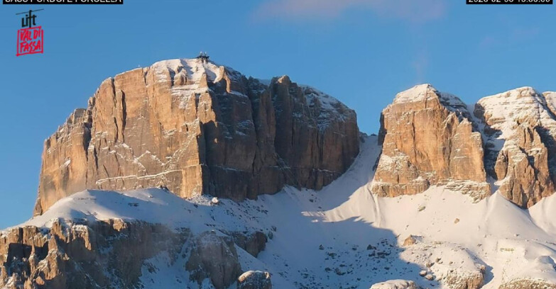 Webcam Canazei-Belvedere  - Canazei - Forcella Pordoi
