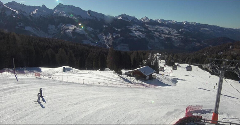 Webcam Bellamonte-Alpe Lusia  - Pista Le Fassane e Morea Snowpark