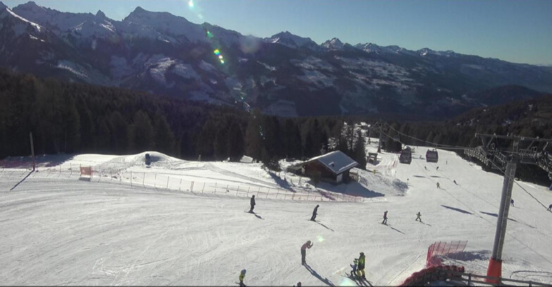 Webcam Bellamonte-Alpe Lusia  - Pista Le Fassane e Morea Snowpark