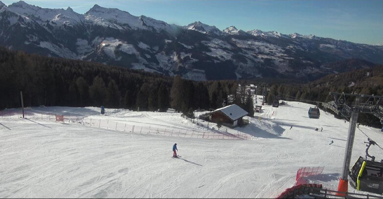 Webcam Bellamonte-Alpe Lusia - Pista Le Fassane e Morea Snowpark