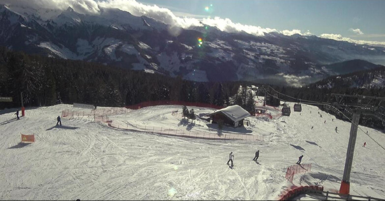 Webcam Bellamonte-Alpe Lusia  - Pista Le Fassane e Morea Snowpark