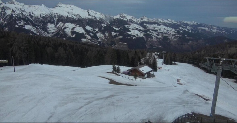 Webcam Bellamonte-Alpe Lusia  - Pista Le Fassane e Morea Snowpark
