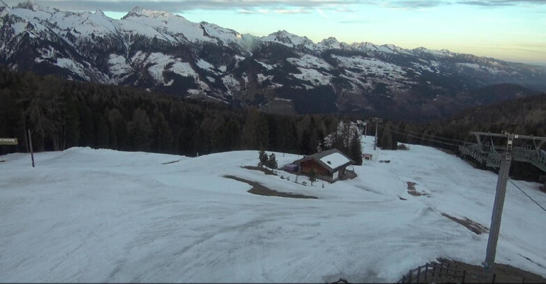 Webcam Bellamonte-Alpe Lusia - Pista Le Fassane e Morea Snowpark