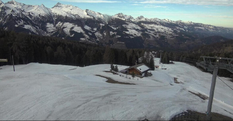 Webcam Bellamonte-Alpe Lusia - Pista Le Fassane e Morea Snowpark