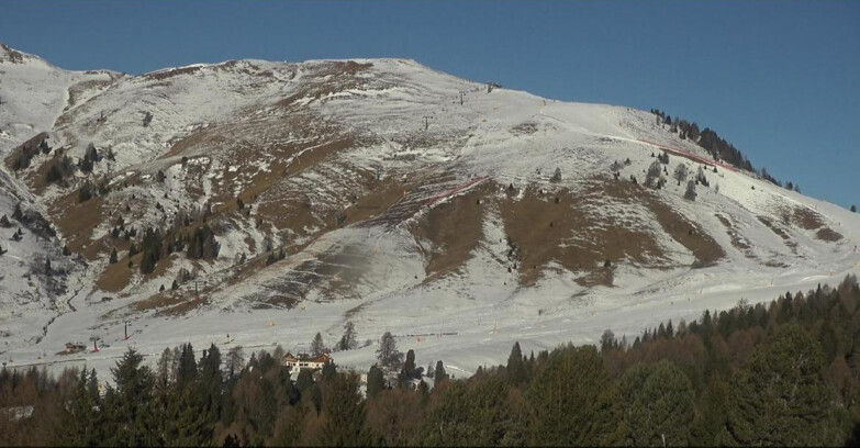 Webcam Bellamonte-Alpe Lusia  - Pista direttissima Le Cune