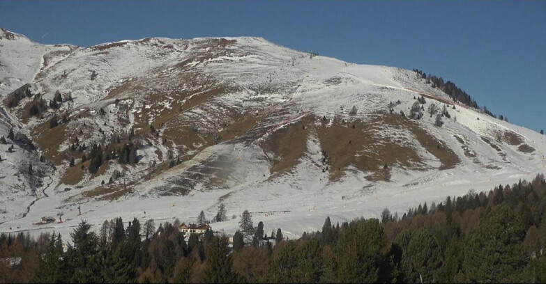 Webcam Bellamonte-Alpe Lusia  - Pista direttissima Le Cune
