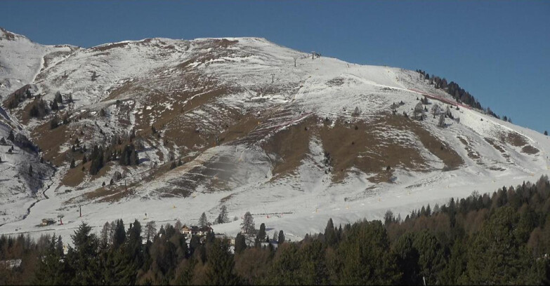 Webcam Bellamonte-Alpe Lusia  - Pista direttissima Le Cune