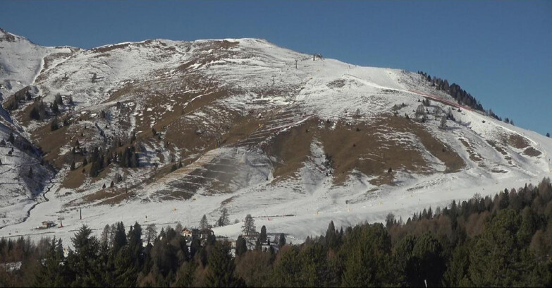 Webcam Bellamonte-Alpe Lusia  - Pista direttissima Le Cune