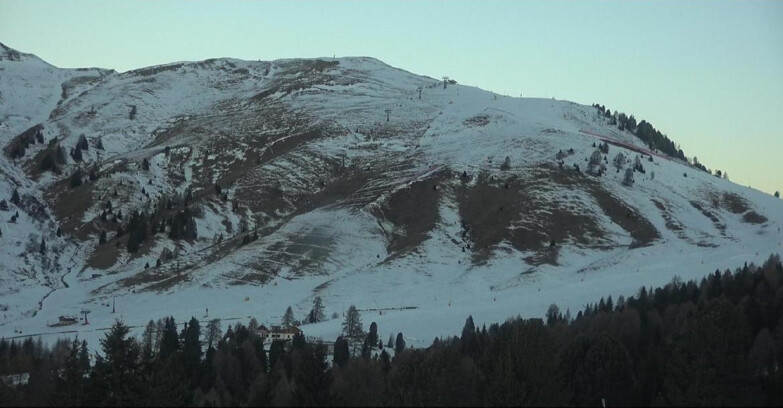 Webcam Bellamonte-Alpe Lusia  - Pista direttissima Le Cune