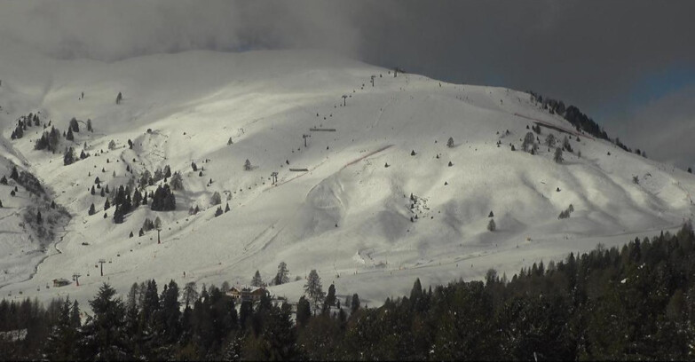 Webcam Bellamonte-Alpe Lusia - Pista direttissima Le Cune