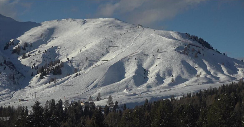 Webcam Bellamonte-Alpe Lusia  - Pista direttissima Le Cune