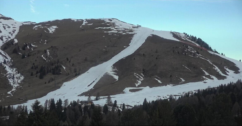 Webcam Bellamonte-Alpe Lusia - Pista direttissima Le Cune