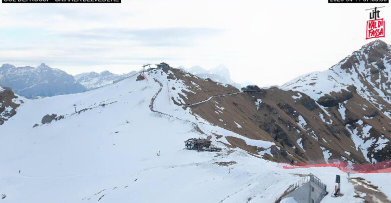 Webcam Канацей-Бельведере  - Canazei - Col dei Rossi