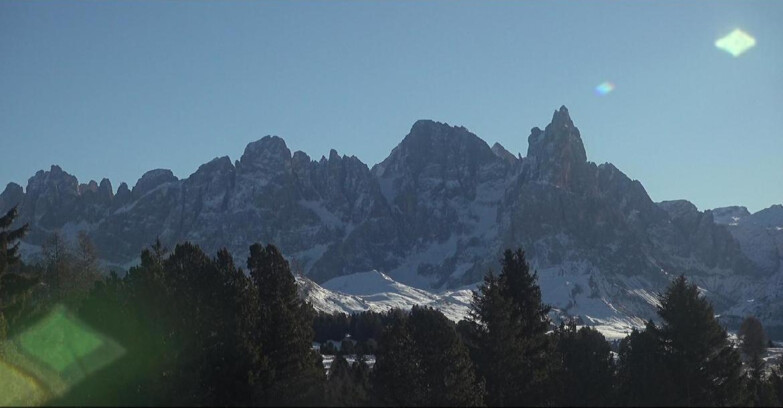 Webcam Bellamonte-Alpe Lusia  - Palagruppe