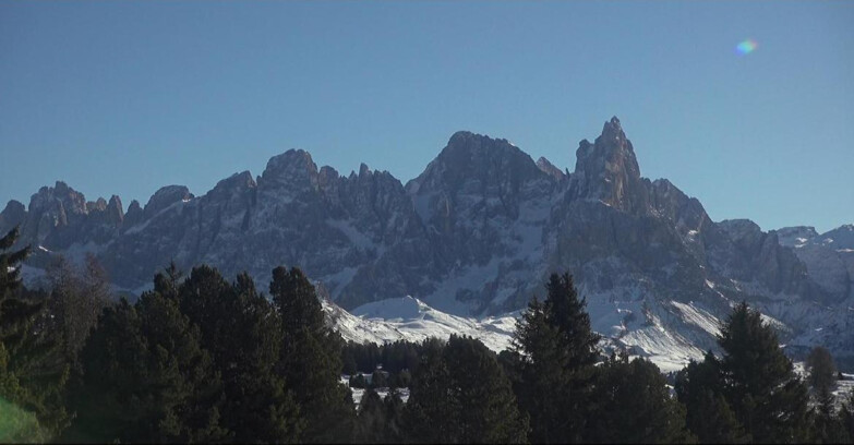 Webcam Bellamonte-Alpe Lusia  - Palagruppe