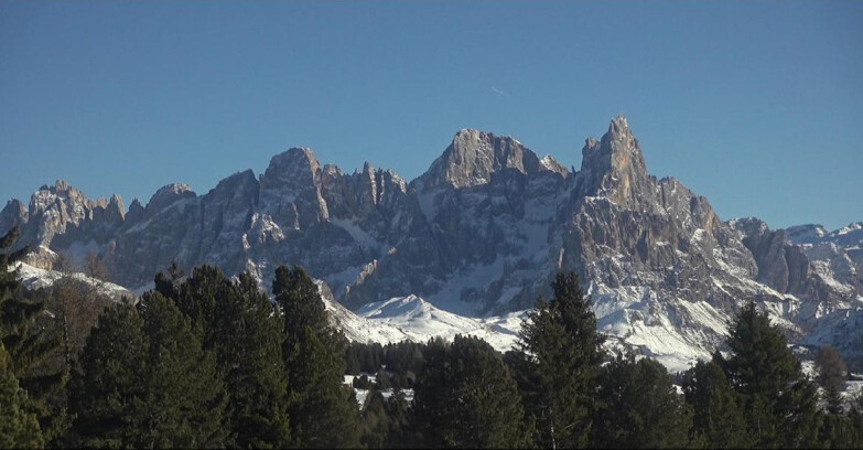 Webcam Bellamonte-Alpe Lusia  - Palagruppe