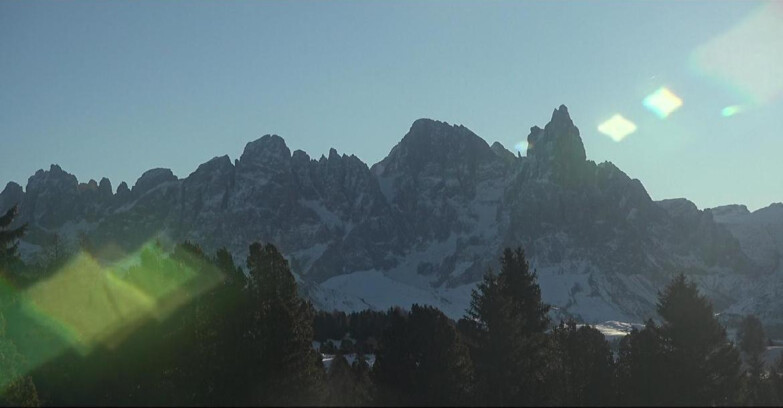 Webcam Bellamonte-Alpe Lusia  - Palagruppe