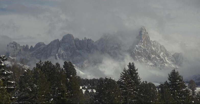 Webcam Bellamonte-Alpe Lusia - Pale di San Martino