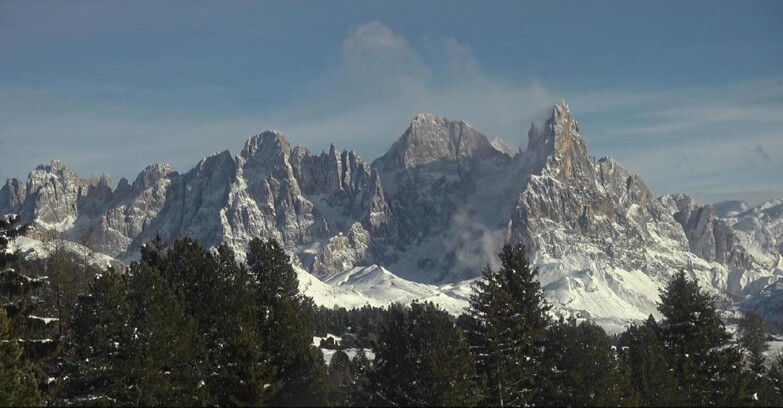 Webcam Bellamonte-Alpe Lusia - Pale di San Martino