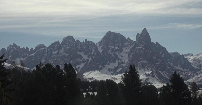 Webcam Bellamonte-Alpe Lusia  - Pale di San Martino