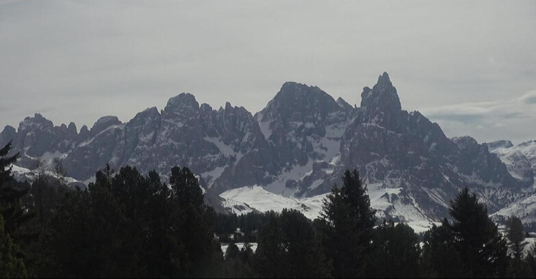 Webcam Bellamonte-Alpe Lusia  - Pale di San Martino