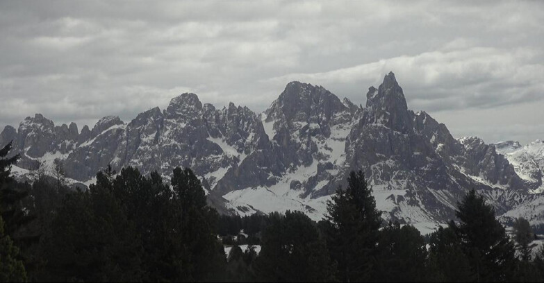 Webcam Bellamonte-Alpe Lusia  - Pale di San Martino