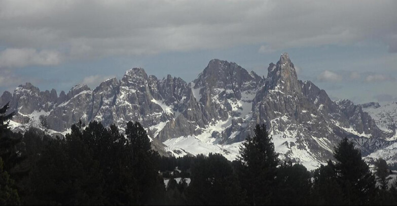 Webcam Bellamonte-Alpe Lusia  - Pale di San Martino