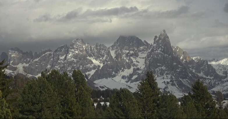 Webcam Bellamonte-Alpe Lusia  - Pale di San Martino