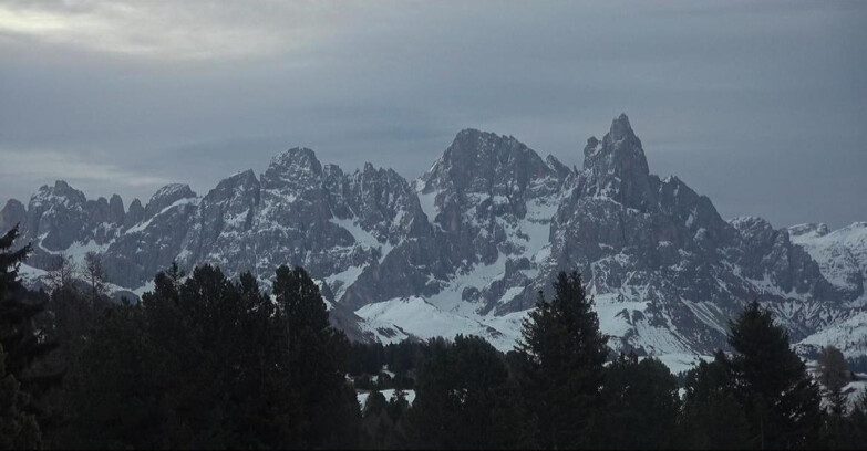 Webcam Bellamonte-Alpe Lusia  - Pale di San Martino