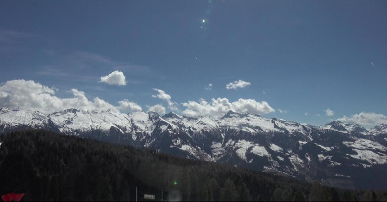 Webcam Bellamonte-Alpe Lusia - Catena del Lagorai