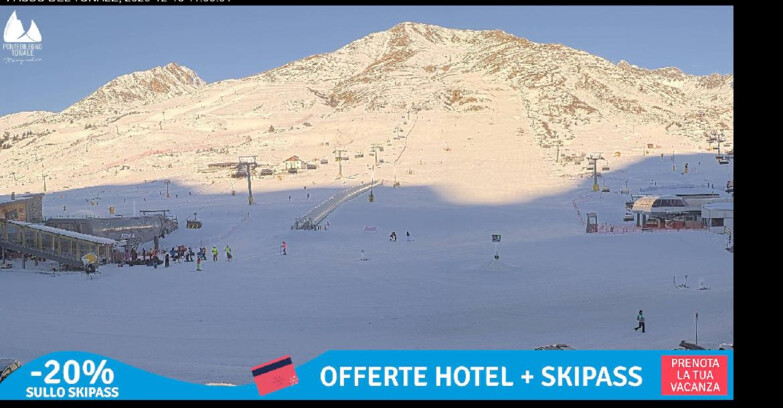 Webcam Pontedilegno-Tonale - Ski Area Passo del Tonale
