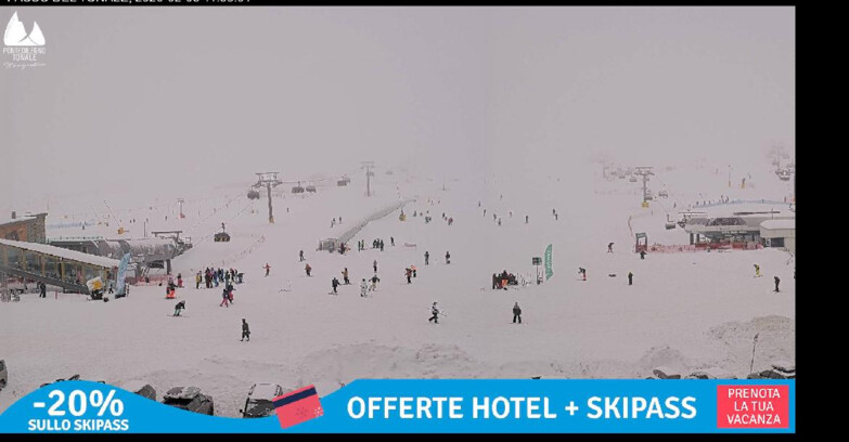 Webcam Pontedilegno-Tonale - Ski Area Passo del Tonale