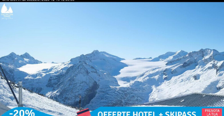 Webcam Pontedilegno-Tonale - Ski Area Passo del Tonale  - Presena