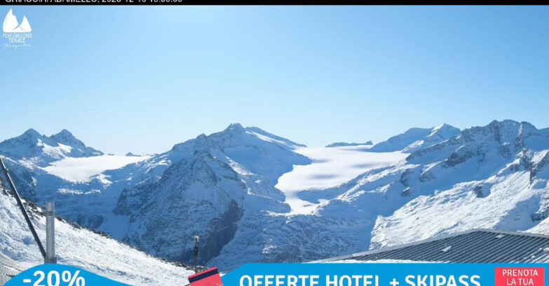 Webcam Pontedilegno-Tonale - Ski Area Passo del Tonale  - Presena