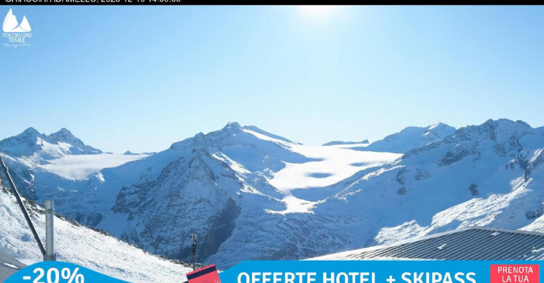 Webcam Pontedilegno-Tonale - Ski Area Passo del Tonale  - Presena