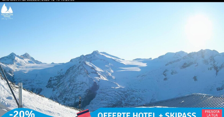 Webcam Pontedilegno-Tonale - Ski Area Passo del Tonale  - Presena