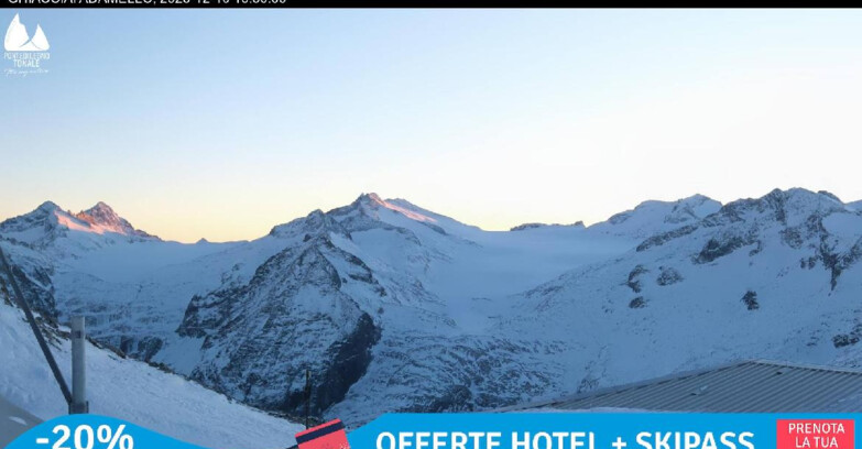Webcam Pontedilegno-Tonale - Ski Area Passo del Tonale  - Presena