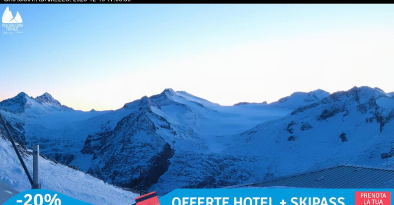 Webcam Pontedilegno-Tonale - Ski Area Passo del Tonale  - Presena