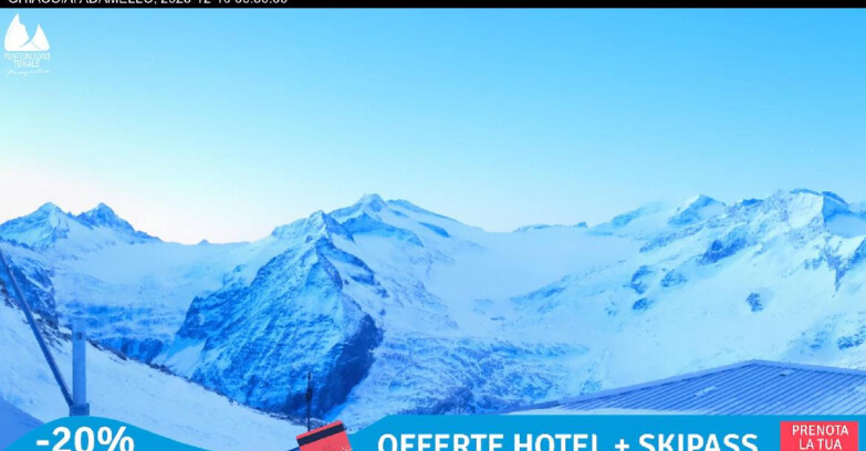 Webcam Pontedilegno-Tonale - Ski Area Passo del Tonale  - Presena